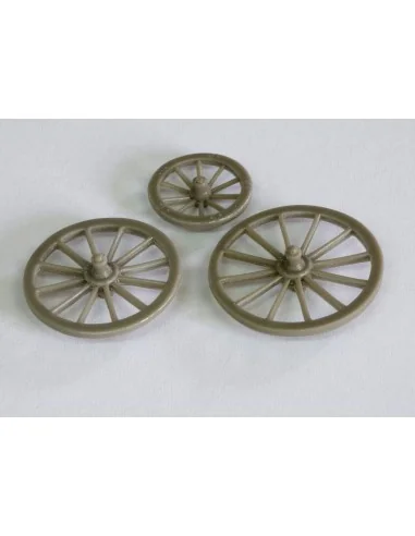 Spoke wheels, 1/35 - Plus model EL067