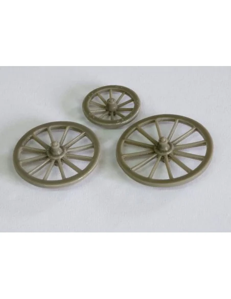 Spoke wheels, 1/35 - Plus model EL067