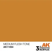 Medium Flesh Tone 17ml - AK Interactive AK11054