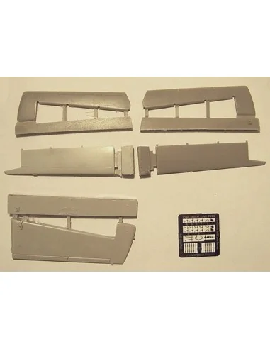 DHC Caribou tail surfaces, 1/72 - Plus model AL7002