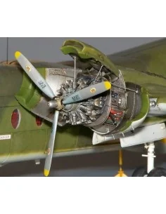 Caribou engine set, 1/72 - Plus model AL7003