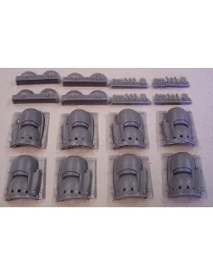 Engine cowling for L 1049 Constelation, 1/72 - Plus model AL7009