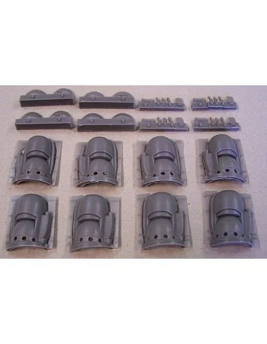 Engine cowling for L 1049 Constelation, 1/72 - Plus model AL7009