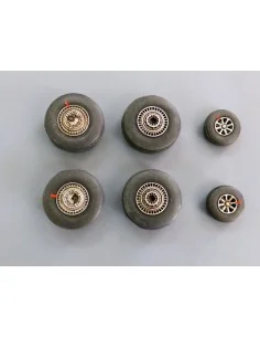 Wheels for L749 Constelation, 1/72 - Plus model AL7025