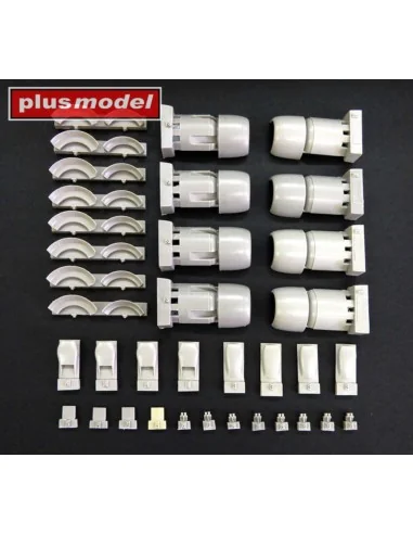 Engine cowlings for DC-6/C-118 Liftmaster, 1/72 - Plus model AL7031