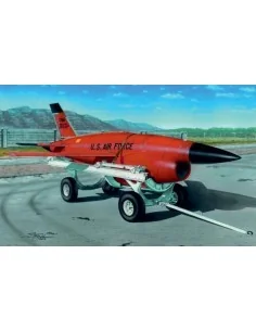 Firebee BQM-34 with transpoprt cart, 1/72 - Plus model AL7035