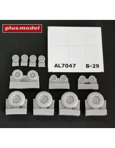 B-29 Superfortress diamond tread, 1/72 - Plus model AL7047