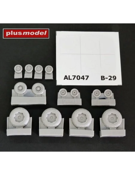 B-29 Superfortress diamond tread, 1/72 - Plus model AL7047