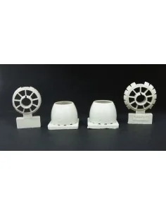 PBM5 Mariner engine cowlings, 1/72 - Plus model AL7054