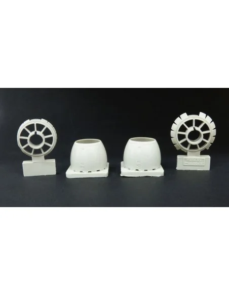 PBM5 Mariner engine cowlings, 1/72 - Plus model AL7054