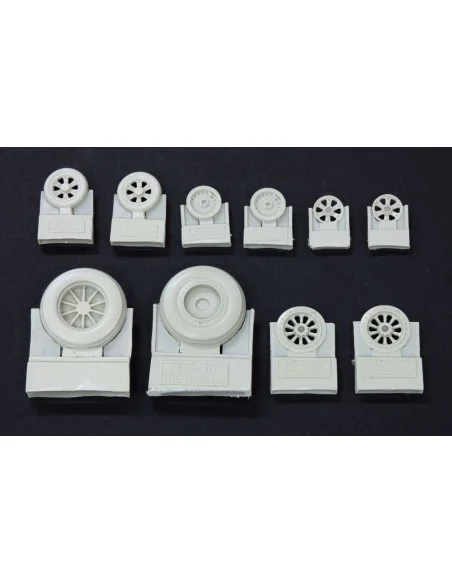 PBM5 Mariner wheels, 1/72 - Plus model AL7055