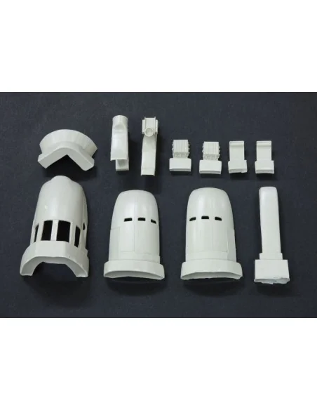 [NO_DESC] C-46 Commando engine covers, 1/72 - Plus model AL7059