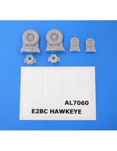 E2C Hawkeye wheels, 1/72 - Plus model AL7060