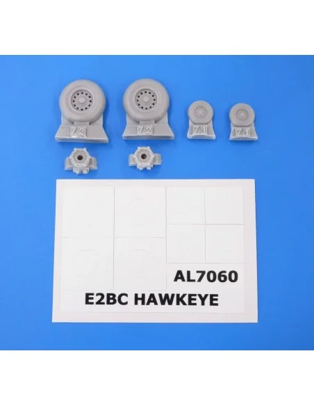 E2C Hawkeye wheels, 1/72 - Plus model AL7060