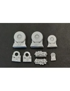 A-26C Invader wheel groved, 1/72 - Plus model AL7064