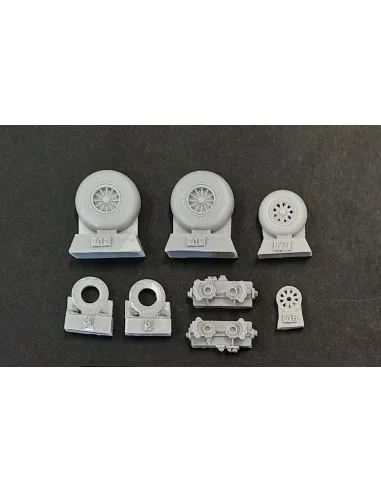 A-26C Invader wheel groved, 1/72 - Plus model AL7064