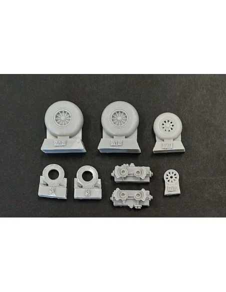 A-26C Invader wheel groved, 1/72 - Plus model AL7064