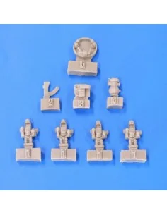 Bomb and gun sights for B-29 Superfortress, 1/72 - Plus model AL7074