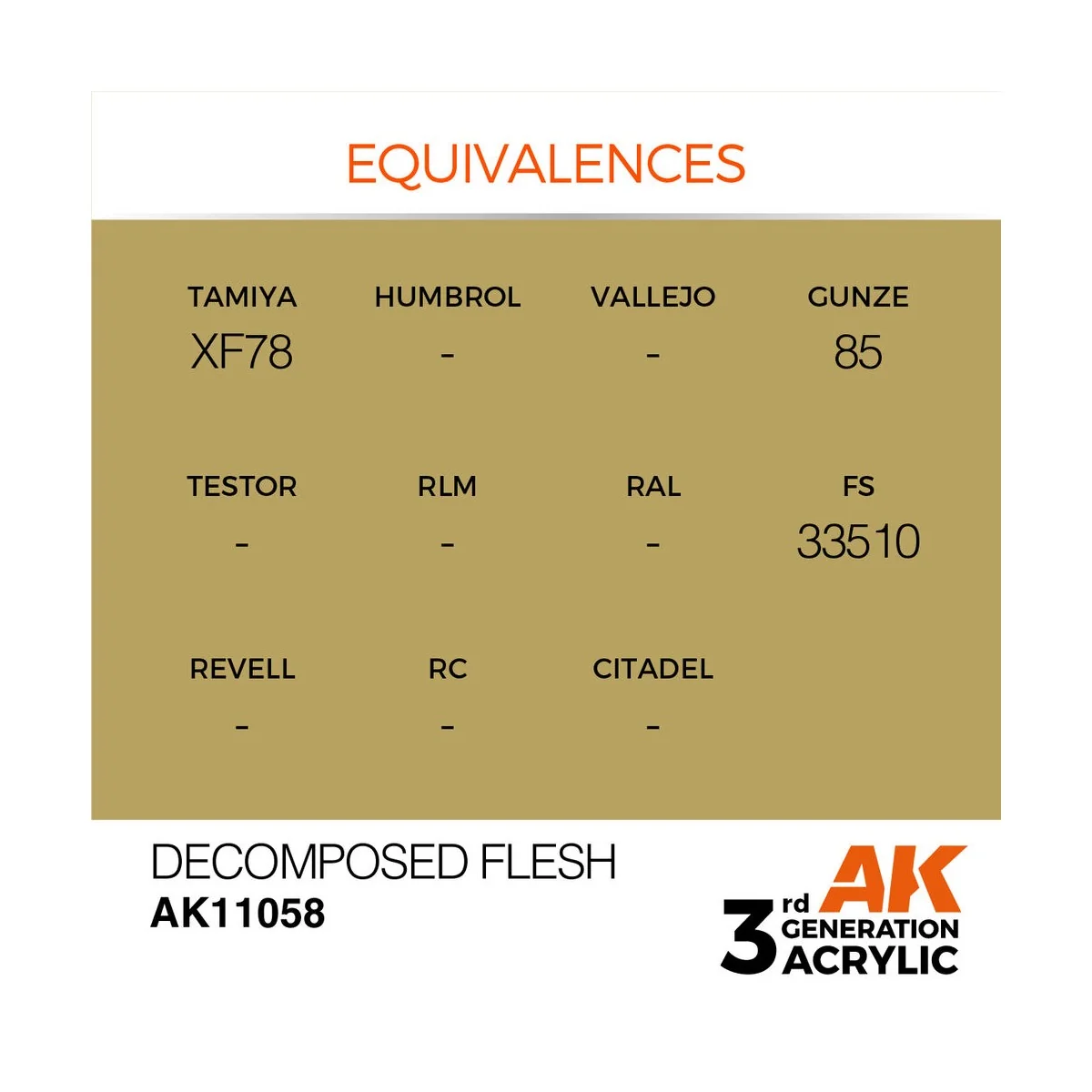 Decomposed Flesh 17ml - AK Interactive AK11058