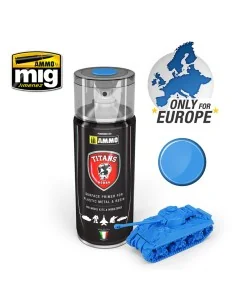 TITANS HOBBY Space Blue Matt Primer - AMMO by MIG Jimenez TTH103