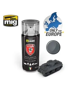 TITANS HOBBY Panzergrau Matt Primer (German Dark Grey) - AMMO by MI...