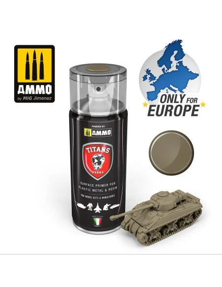 [NO_DESC] TITANS HOBBY Wooden Deck Matt Primer - AMMO by MIG Jimene...