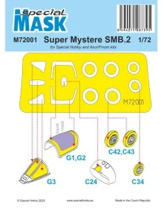 SMB-2 Super Mystere Mask, 1/72 - Special Hobby 100-M72001