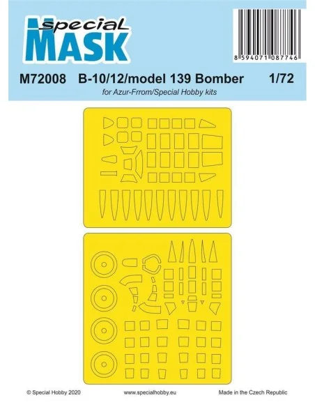 B-10/12/model 139 Bomber, 1/72 - Special Hobby 100-M72008