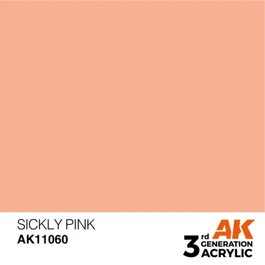 Sickly Pink 17ml - AK Interactive AK11060 Sickly Pink 17ml - AK Interactive AK11060