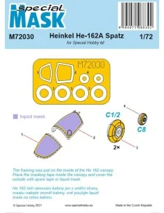 [NO_DESC] Heinkel He 162 MASK, 1/72 - Special Hobby 100-M72030