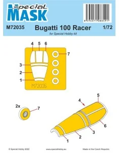Bugatti 100 MASK, 1/72 - Special Hobby 100-M72035