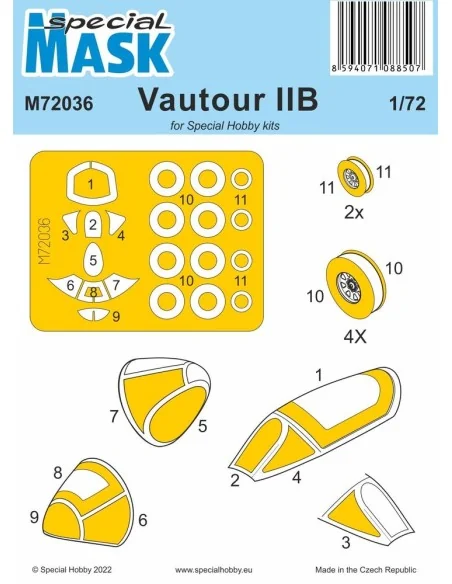 Vautour IIB MASK, 1/72 - Special Hobby 100-M72036