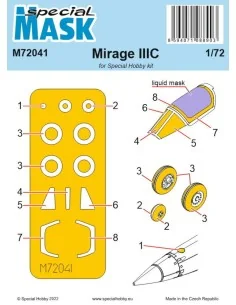 Mirage IIIC MASK, 1/72 - Special Hobby 100-M72041