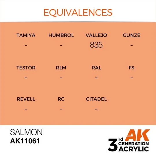 Salmon 17ml - AK Interactive AK11061