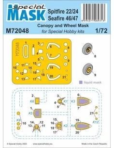 Spitfire Mk.22/24 and Seafire Mk.46/47 MASK, 1/72 - Special Hobby 1...