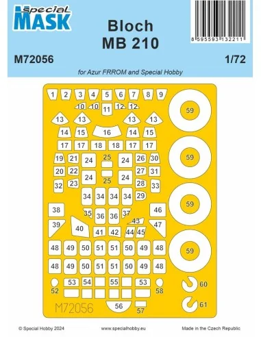 Bloch MB.210 MASK, 1/72 - Special Hobby 100-M72056