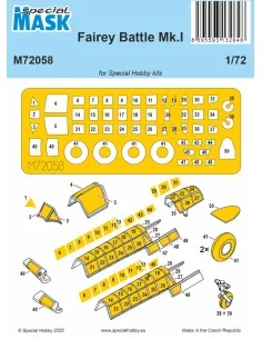 Fairey Battle Mk.I MASK, 1/72 - Special Hobby 100-M72058