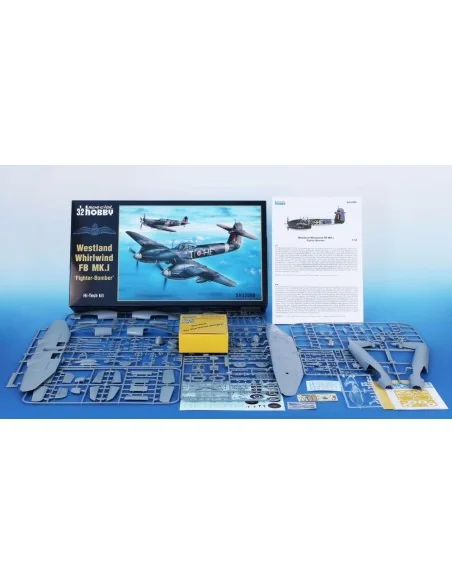 Westland Whirlwind FB MK.I ‘Fighter-Bomber’ Hi-tech kit, 1/32 - Spe...