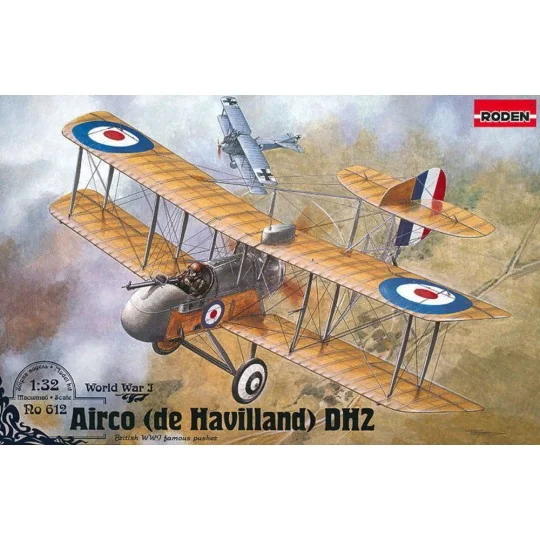 De Havilland DH-2, 1/32 - Roden 612 De Havilland DH-2, 1/32 - Roden 612