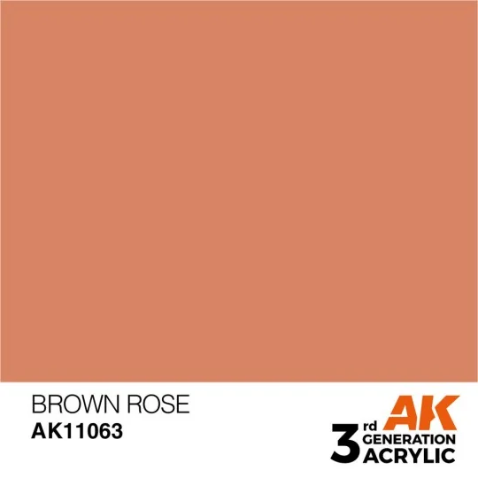 Brown Rose 17ml - AK Interactive AK11063 Brown Rose 17ml - AK Interactive AK11063