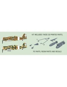 Fiat G.50bis/G.50bis/N ‘Fighter-Bomber & Navy Fighter’, 1/32 - Spec... 2