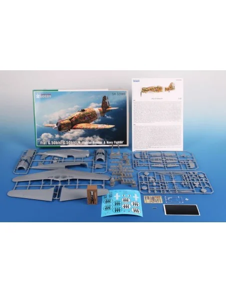 Fiat G.50bis/G.50bis/N ‘Fighter-Bomber & Navy Fighter’, 1/32 - Spec...