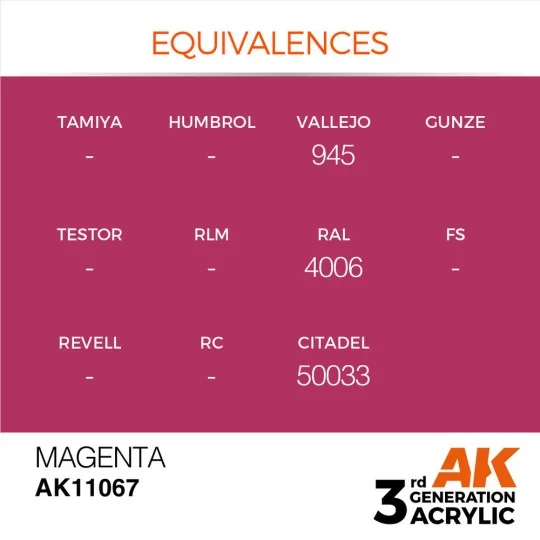 Magenta 17ml - AK Interactive AK11067