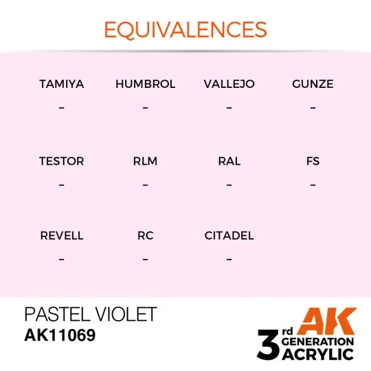 Pastel Violet 17ml - AK Interactive AK11069