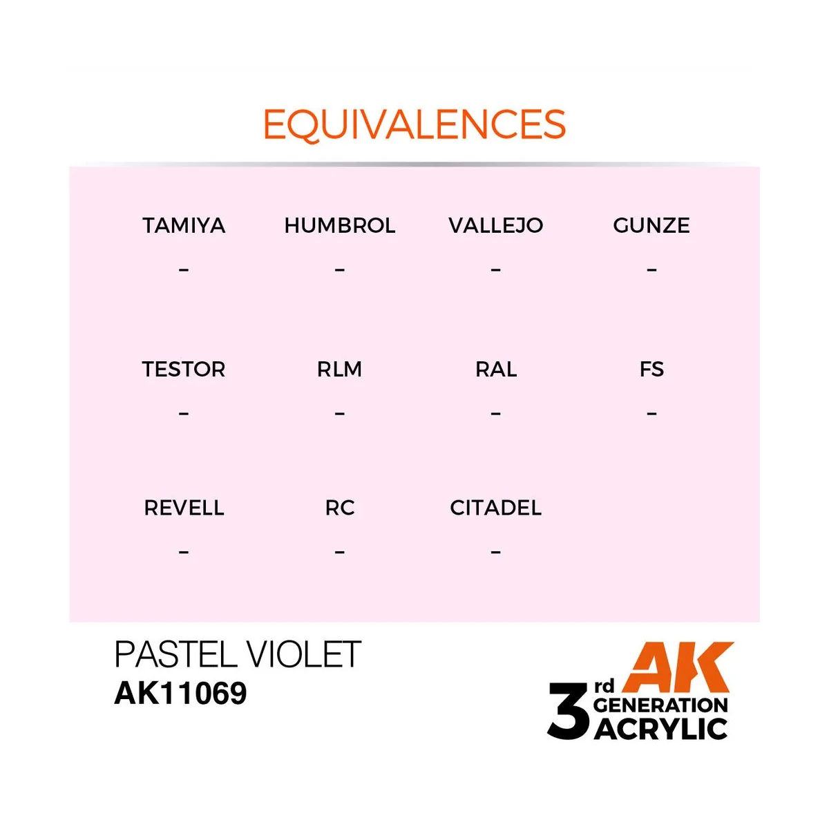 Pastel Violet 17ml - AK Interactive AK11069