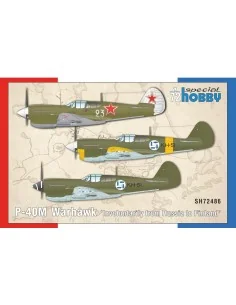 P-40M Warhawk ‘Involuntarily from Russia to Finland’, 1/72 - Specia...