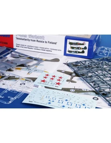 P-40M Warhawk ‘Involuntarily from Russia to Finland’, 1/72 - Specia...