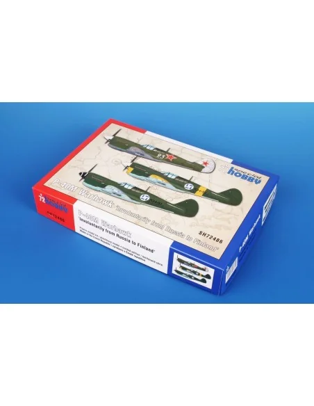 P-40M Warhawk ‘Involuntarily from Russia to Finland’, 1/72 - Specia...