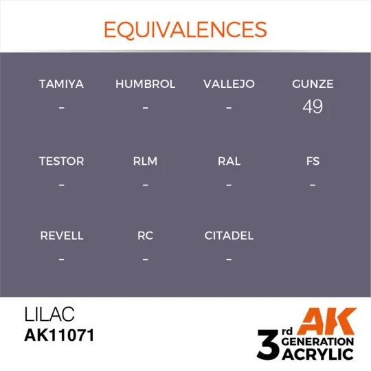Lilac 17ml - AK Interactive AK11071
