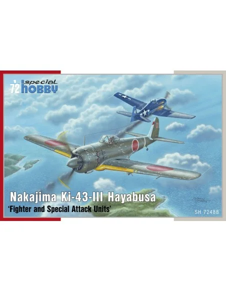 Nakajima Ki-43-III Hayabusa / Oscar, 1/72 - Special Hobby 100-SH72488